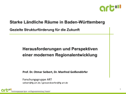 Herausforderungen und Perspektiven einer modernen