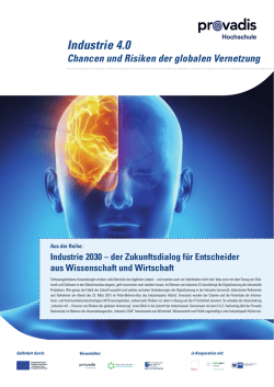 Industrie 4.0 - Provadis Hochschule