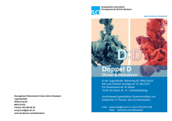 Doppel D: Dinner & Diskussion