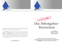 Job 40+ - bei job40plus