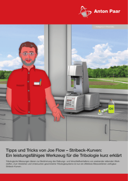 Stribeck-Kurven - World of Rheology