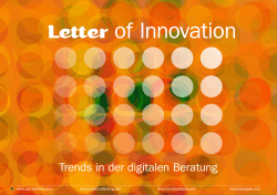 Letter of Innovation