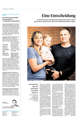 SonntagsZeitung, 17.5.2015