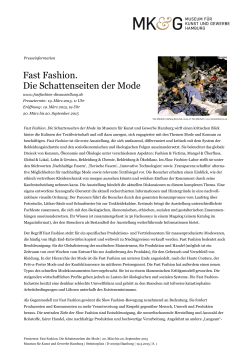 PDF, 615 KB - Fast Fashion. Die Schattenseiten der Mode