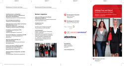 Infotag Frau und Beruf - IQ Netzwerk Baden W&uuml;rttemberg