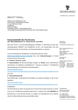 Kassenstatistik_Anschreiben - Statistisches Landesamt Sachsen