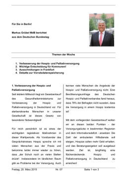 Infobrief KW 12 - Gr&uuml;bel, Markus (MdB)