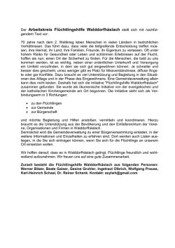 Information vom 25.03.2015