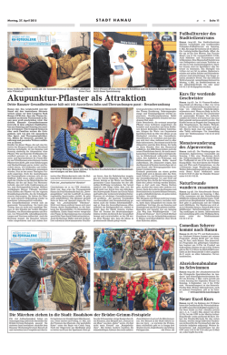 HANAUER ANZEIGER