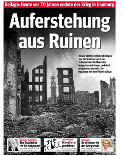 Beilage: Heute vor 70 Jahren endete der Krieg in Hamburg Beilage