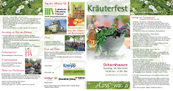 Kräuterfest - Jugendkunstschule Biberach