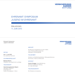 ehrenamt symposium jugend im ehrenamt