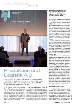 Rückblick der Logistik Heute, 3/2015, S. 50-51, pdf - Vision