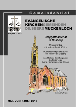 Gemeindebrief - ev-kirche