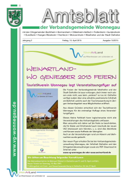 Das aktuelle Amtsblatt