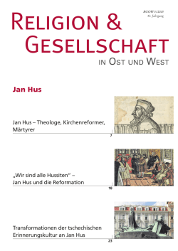 Jan Hus - Reformierte Kirche Kanton Z&uuml;rich