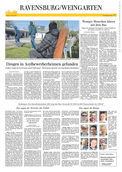 Den Presseartikel der Schwäbischen Zeitung vom 24.04.2015