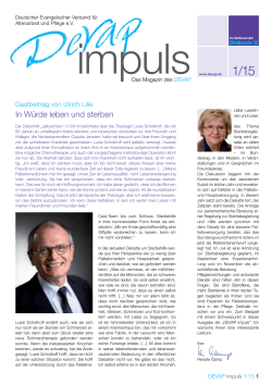 In W&uuml;rde leben und sterben
