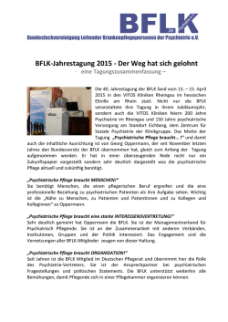 Die Tagungszusammenfassung