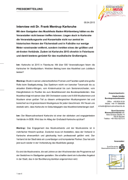 dieses Interview - Musikfest Baden