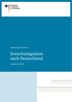 Erwerbsmigration nach Deutschland