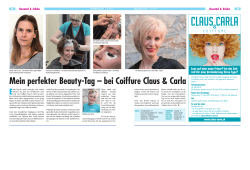 Mein perfekter Beauty-Tag – bei Coiffure Claus & Carla