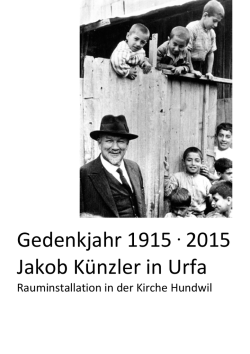 Dokumentation von Leben und Werk