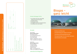 Biogas – ganz leicht