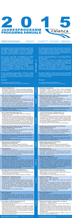 Hier k&ouml;nnen Sie sich das Jahresprogramm 2015 als PDF