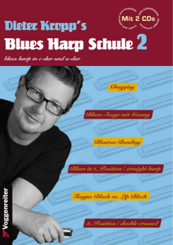 Blues Harp Schule 2 von Dieter Kropp