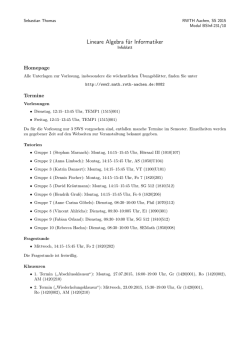 Infoblatt