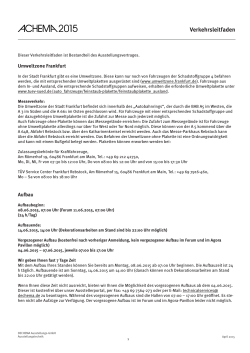 Verkehrsleitfaden