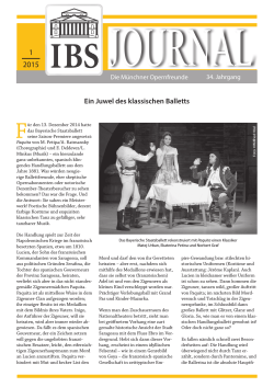 IBS-Journal 01/2015 - Opernfreunde München