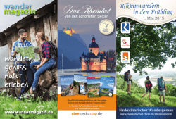 Flyer - Romantischer Rhein
