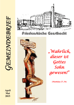 PDF - Friedenskirche Geesthacht