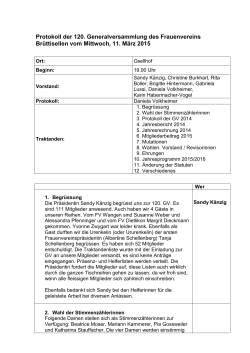 GV-Protokoll 2015 ohne Unterschrift
