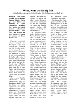 Artikel aus dem Kreisboten vom 6.12.2014 - Allgäu