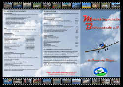 Die Ausbildung - Motorflugverein Ballenstedt eV