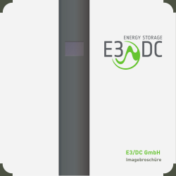 E3DC Imagebroschuere