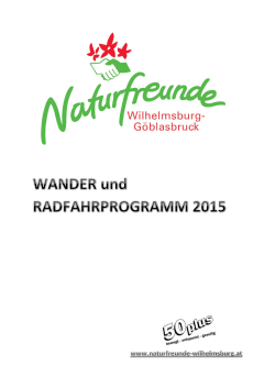 Programm 2015 50 Plus >>> PDF - naturfreunde