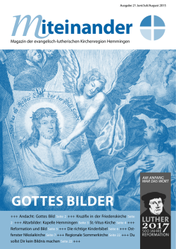 Gottes Bilder - miteinander Hemmingen