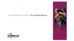 Die Audible-App für Windows Phone - Audible.de – Hilfe