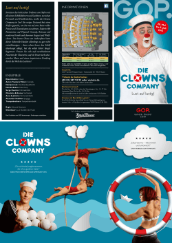 Die Clowns Company - GOP Varieté