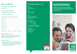 ModernIsIeren. - PSD Bank Rhein