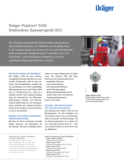 Dr&auml;ger Polytron&reg; 5100 Station&auml;res Gaswarnger&auml;t (EC)