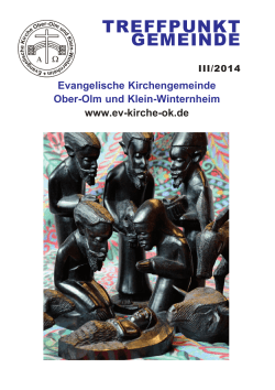 III / 2014 - Evangelische Kirchengemeinde Ober