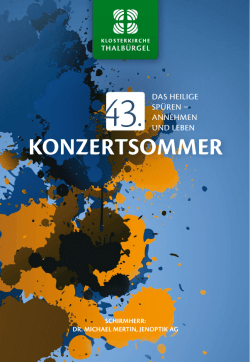 Jahresprogrammheft 2015 herunterladen