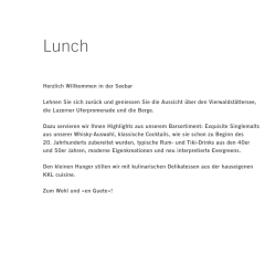 Herzlich Willkommen in der Seebar Lehnen Sie sich zur&uuml;ck und