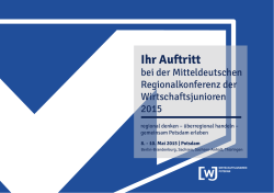Sponsorenbroschüre