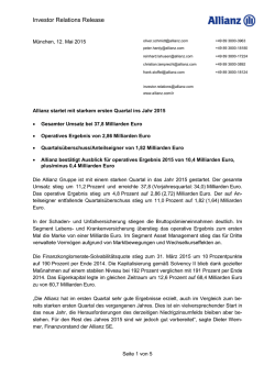 Investor-Relations-Mitteilung